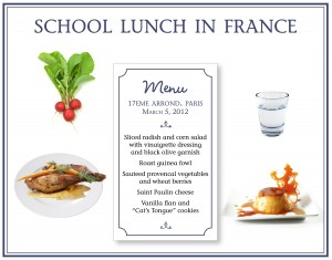 School Lunch in Paris